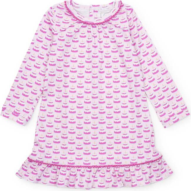 Carlin Girls' Dress, Birthday Cake Pink