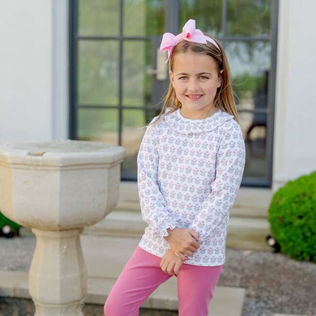 Lulu Girls' Legging Set, Berkshire Batik Floral - Mixed Apparel Set - 4