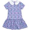 Libby Girls' Dress, Blackberry Floral - Dresses - 1 - thumbnail
