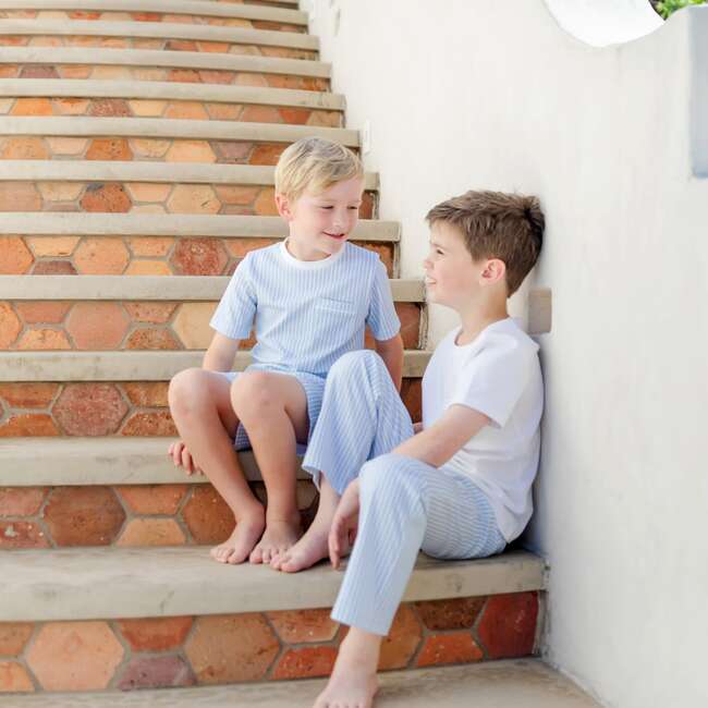 Charles Boys' Short Set, Classic Stripe - Mixed Apparel Set - 4
