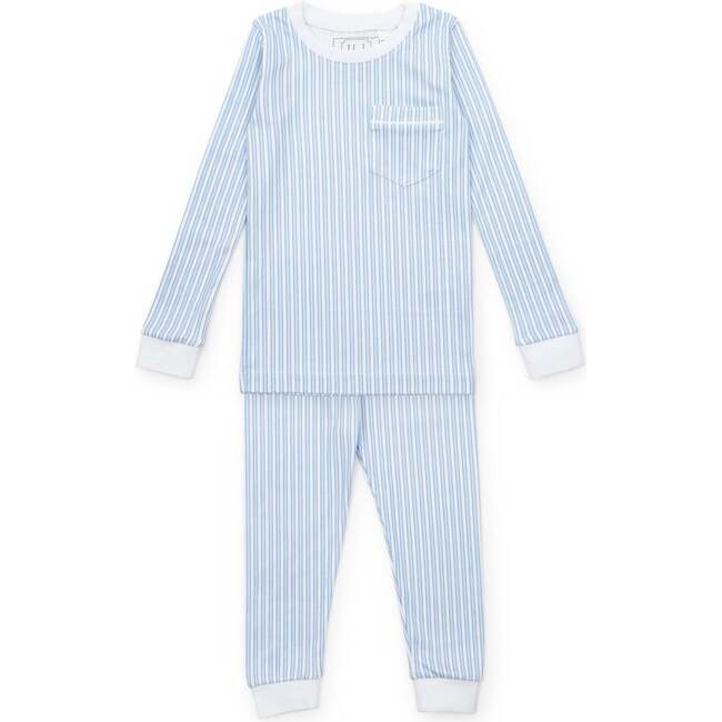 Bradford Boys' Pima Cotton Pajama Pant Set, Classic Stripe