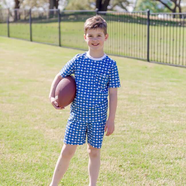 Charles Boys' Short Set, First Down Football - Mixed Apparel Set - 2
