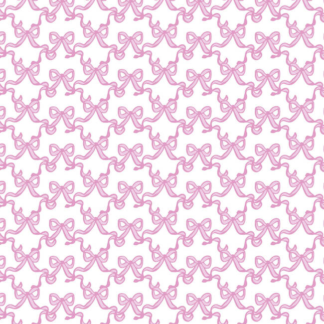 Lucy Girls' Romper, Pretty Pink Bows - Footie Pajamas - 2
