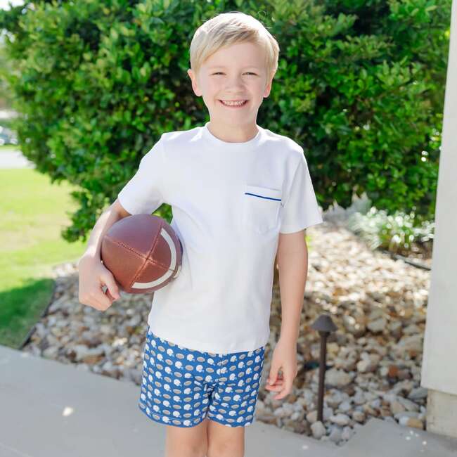 Walker Boys' Short Set, First Down Football - Mixed Apparel Set - 2