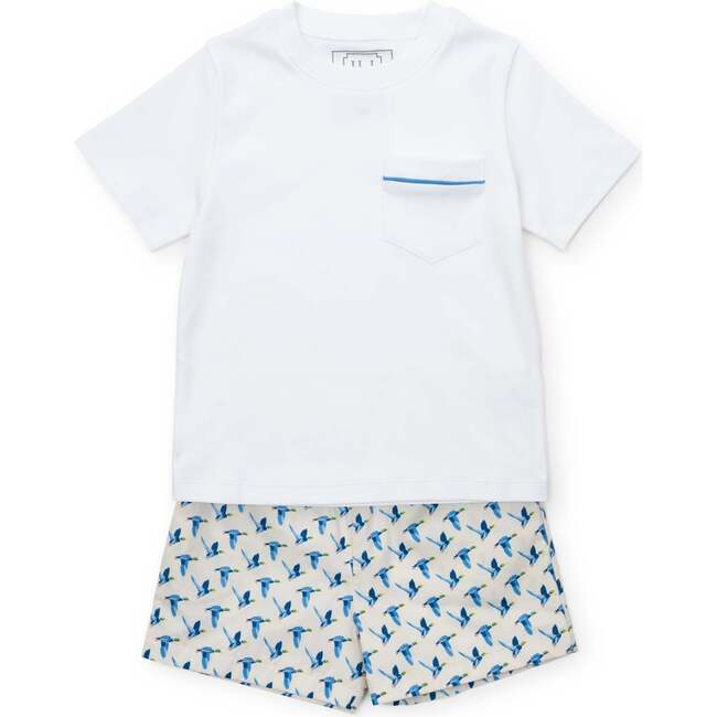 Hudson Boys' Short Set, Mallard Ducks - Mixed Apparel Set - 4