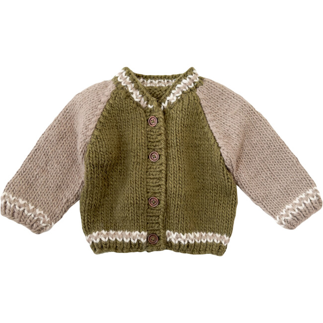Varsity Cardigan, Moss