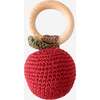 Cotton Crochet Apple Rattle Teether - Rattles - 4