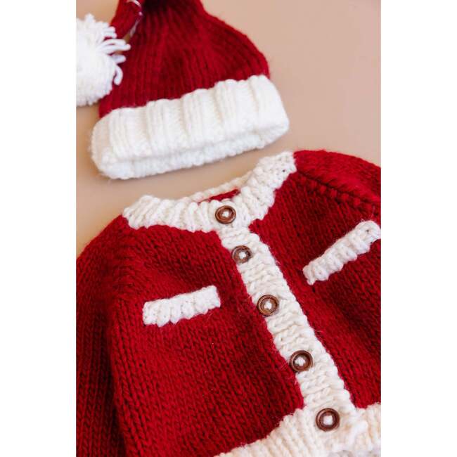 Coco Cardigan, Red - Cardigans - 3