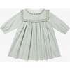 Sara Dress, Sage Chevron Stripe - Dresses - 2