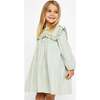 Sara Dress, Sage Chevron Stripe - Dresses - 4