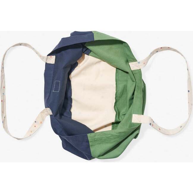 Shopper Bag, Cool Color Block - Bags - 3