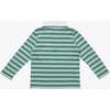 Parker Polo, Pine Twin Stripe - Polo Shirts - 2