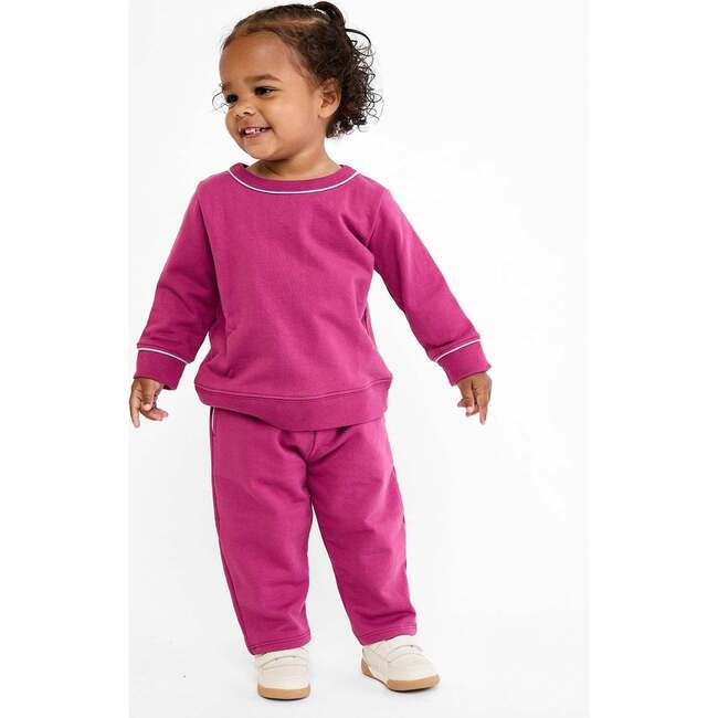 Remy Baby Sweatshirt, Blackberry - Sweatshirts - 4