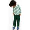 Parker Polo, Pine Twin Stripe - Polo Shirts - 3
