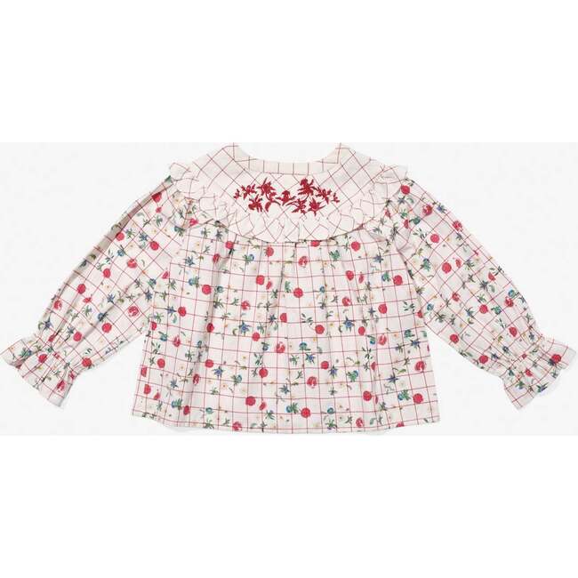 Maggie Blouse, Pomegranate Parade - Blouses - 2