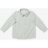 Jeffie Shirt, Sage Chevron Stripe - Shirts - 1 - thumbnail