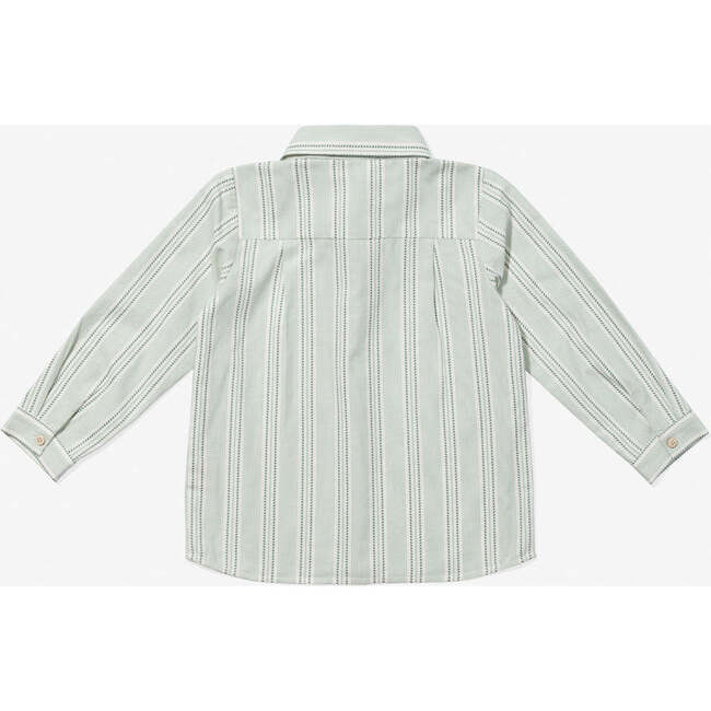 Jeffie Shirt, Sage Chevron Stripe - Shirts - 2