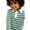 Parker Polo, Pine Twin Stripe - Polo Shirts - 5