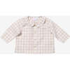 Jefferson Baby Shirt, Pomegranate Plaid - Button Downs - 1 - thumbnail