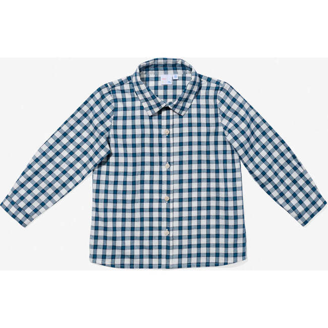 Jeffie Shirt, Blue Picnic Check