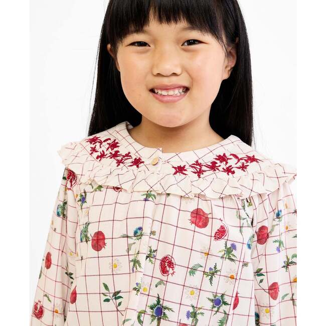 Maggie Blouse, Pomegranate Parade - Blouses - 4