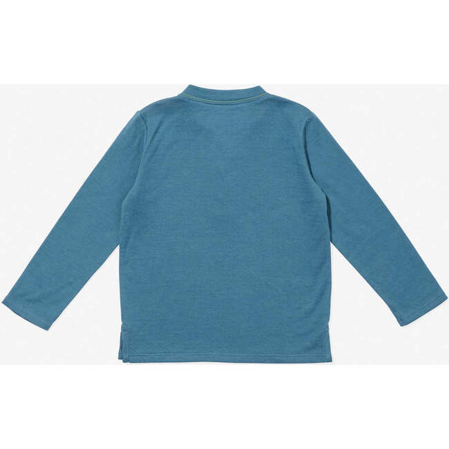 Henley T-Shirt, Petrol - T-Shirts - 2