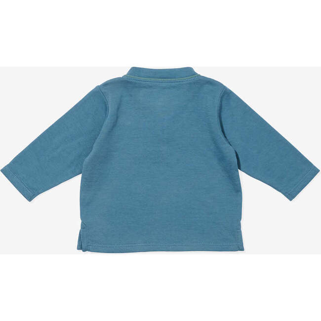 Henley Baby T-Shirt, Petrol - T-Shirts - 2
