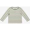 Edward T-Shirt, Pine Stripe - T-Shirts - 1 - thumbnail
