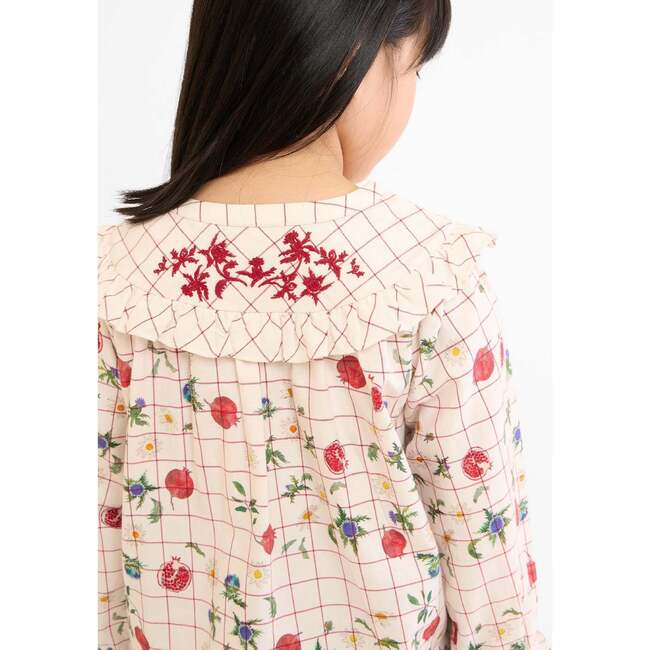 Maggie Blouse, Pomegranate Parade - Blouses - 5