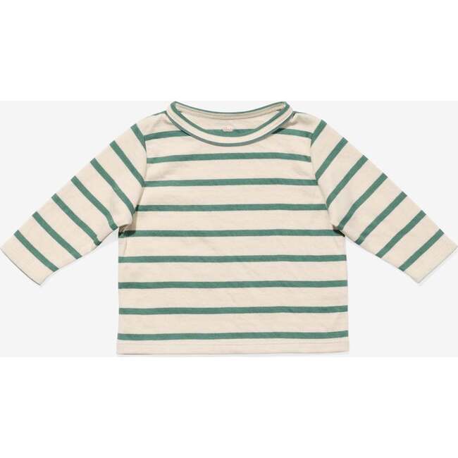 Edward Baby T-Shirt, Pine Stripe