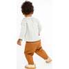 Jefferson Baby Shirt, Sage Chevron Stripe - Button Downs - 3