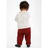 Jefferson Baby Shirt, Pomegranate Plaid - Button Downs - 4