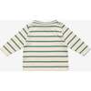 Edward Baby T-Shirt, Pine Stripe - T-Shirts - 2
