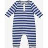 Campbell Romper, Navy Twin Stripe - Rompers - 1 - thumbnail