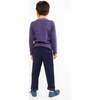 Edward T-Shirt, Navy Fine Stripe - T-Shirts - 3