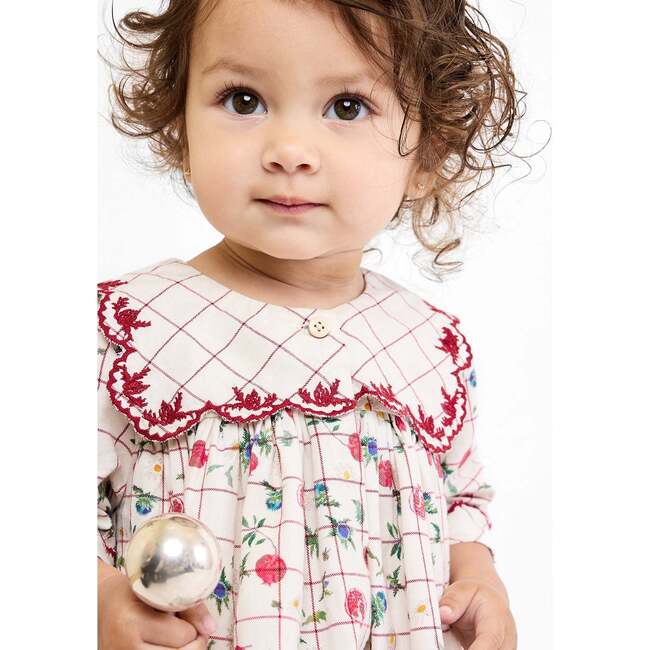 Gigi Baby Dress, Pomegranate Parade - Dresses - 4