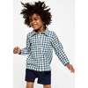 Jeffie Shirt, Blue Picnic Check - Shirts - 5