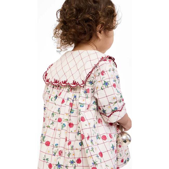 Gigi Baby Dress, Pomegranate Parade - Dresses - 6