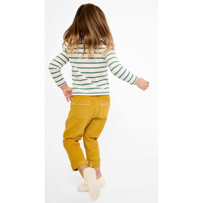 Edward T-Shirt, Pine Stripe - T-Shirts - 6