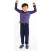 Edward T-Shirt, Navy Fine Stripe - T-Shirts - 6
