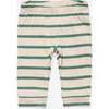 Andy Baby Legging, Pine Stripe - Leggings - 1 - thumbnail
