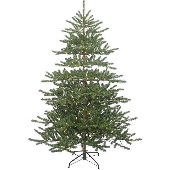 7-Foot Pre-Lit Warm White LED Mountain Pine Tree