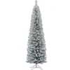 7-Foot Led Silver Tinsel Slim Winchester Tree - Other Accents - 1 - thumbnail