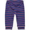 Andy Baby Legging, Navy Fine Stripe - Leggings - 2