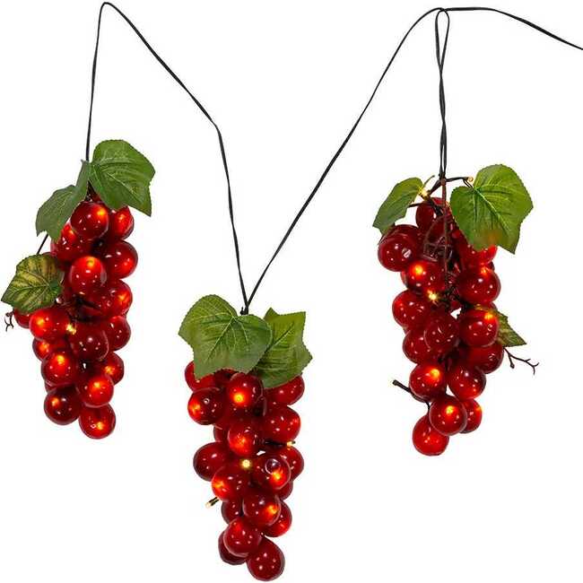 75-Light LED Large Purple Grape Light Set - Other Accents - 2