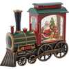 7.625-Inch Battery Operated LED Lighted Santa Train With Spinning Glitter Water - Other Accents - 1 - thumbnail