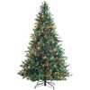 7-Foot Pre-Lit Multi-Color Incandescent Jackson Pine Tree - Other Accents - 2