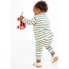 Andy Baby Legging, Pine Stripe - Leggings - 4