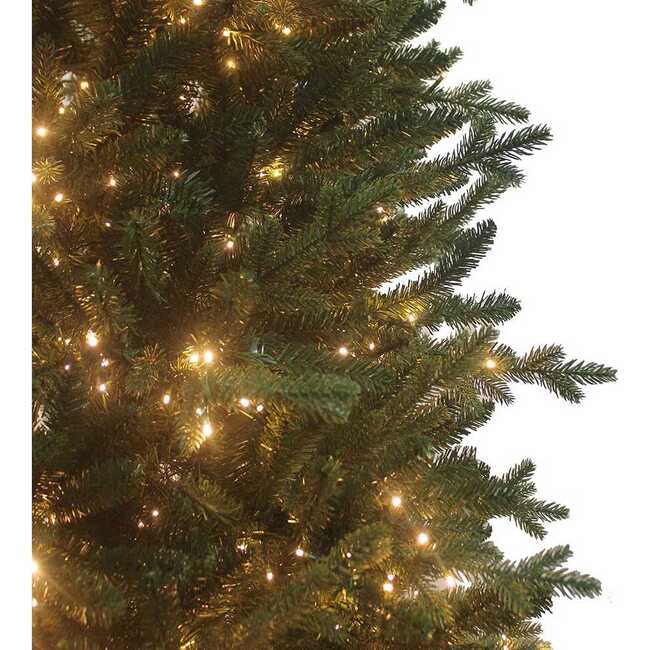 7.5-Foot Pre-Lit Warm White LED Noble Fir Tree - Other Accents - 2