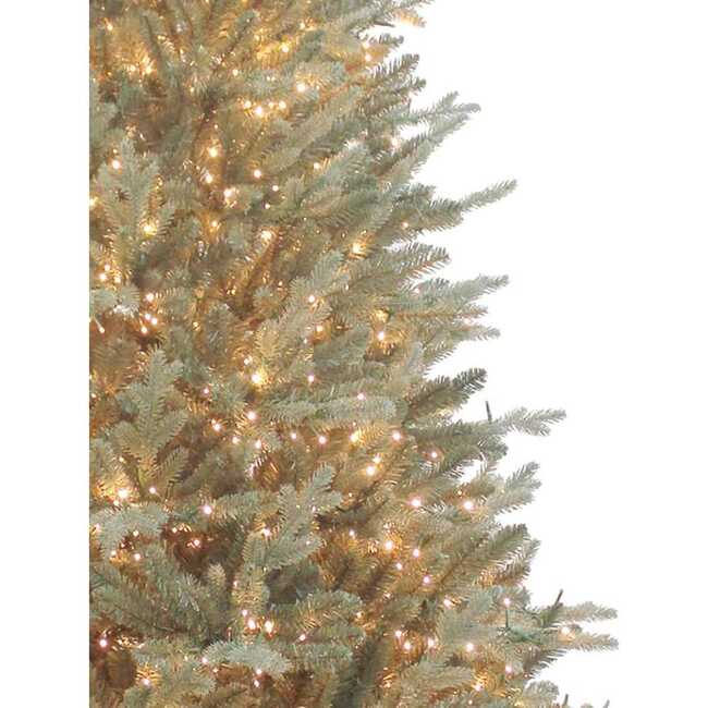 7.5-Foot Pre-Lit Warm White Cluster Led Blue Spruce Tree - Other Accents - 2